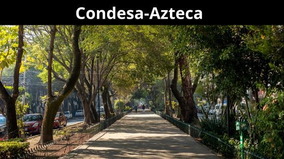 como llegar al estadio azteca desde la condesa